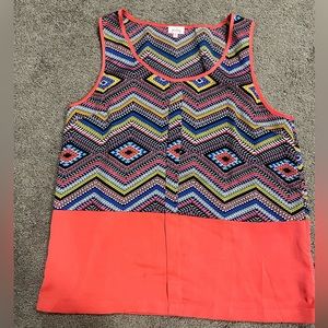 Size small sleeveless blouse